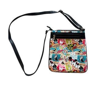 Disney parks world Mickey Minnie Mouse‎ Donald Duck Bambi cross body purse bag